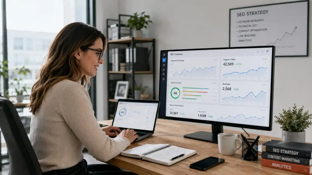 consultora SEO, evaluando opciones de aagencias SEO