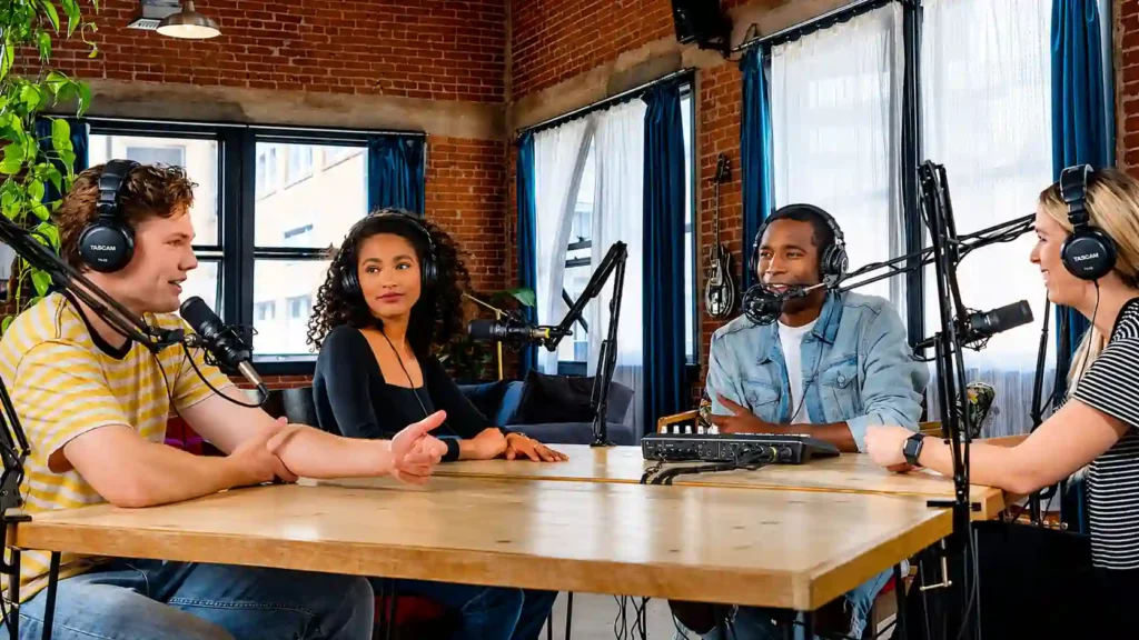 representación de podcast peruanos