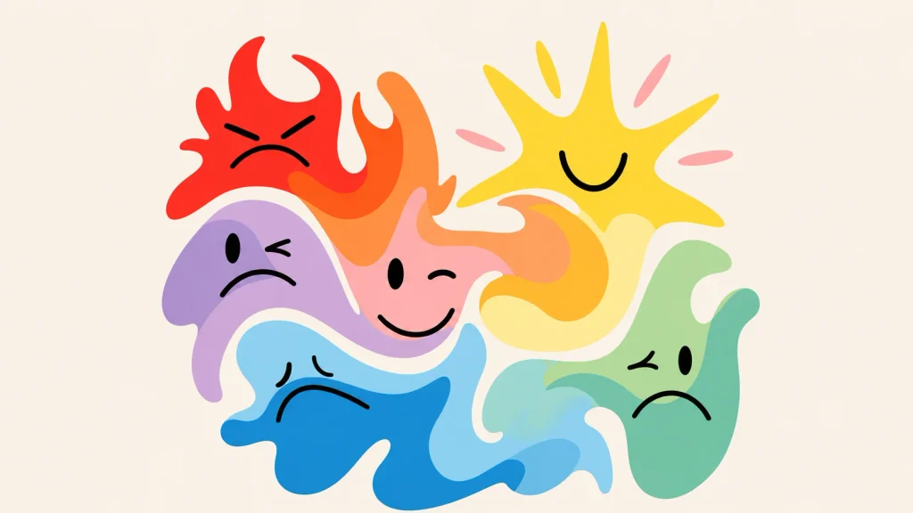 psicología del color, con que emociones asocioamos los colores