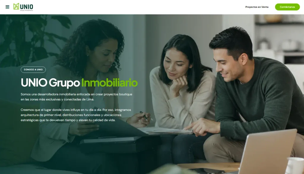 caso de exito SEO Linklab proyecto UNIO